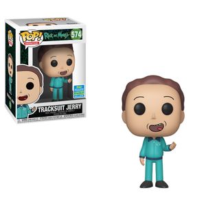 Rick and Morty POP! Animation Vinyl Figure Tracksuit Jerry SDCC Exclusive 9cm