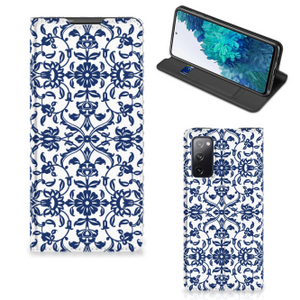 Samsung Galaxy S20 FE Smart Cover Flower Blue