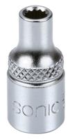 Dop 1/4", 12-kant 4mm 21804 Dop 1/4", 12-kant 4mm 21804