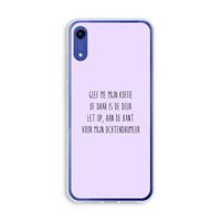 Ochtendhumeur: Honor Play 8A Transparant Hoesje
