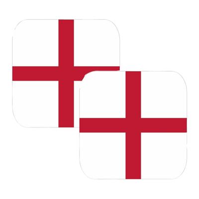 Bierviltjes Engeland - 30x stuks - Europa - vierkant - landen thema - 30x9 cm