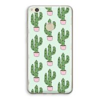 Cactus Lover: Huawei Ascend P8 Lite (2017) Transparant Hoesje