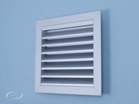 Lamellenrooster aluminium lamel 50mm. geanodiseerd