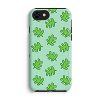 Groene blaadjes: iPhone SE 2020 Tough Case