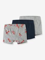 Set van 3 boxershorts brandweerman jongen NAME IT gemêleerd grijs