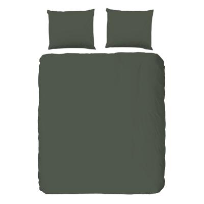Dekbedovertrek Percale - Eenpersoons (140x220 cm) - Zwart/ Blauw/ Groen/ Grijs/ Antraciet Katoen - Dessin: Effen - Good Morning - Dekbed-Discounter.nl