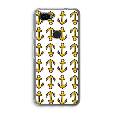 Musketon Anchor: Google Pixel 3a Transparant Hoesje
