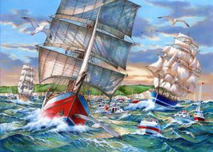 Tall Ships Puzzel 1000 Stukjes