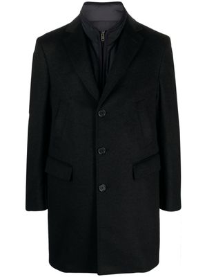 Fay manteau en laine mélangée - Bleu