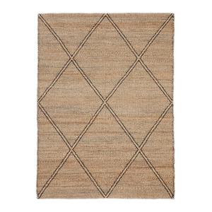 Kave Home Vloerkleed Vallalta Jute, 200 x 300cm - Bruin