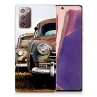 Samsung Note 20 | Siliconen hoesje | met foto Vintage Auto