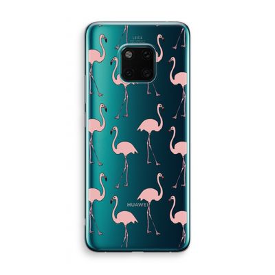 Anything Flamingoes: Huawei Mate 20 Pro Transparant Hoesje