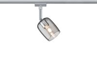 Paulmann Blossom 230V-railsysteem lamp URail G9 Chroom (mat), Rookglas - thumbnail