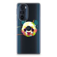 Motorola Edge 30 Pro Telefoonhoesje met Naam Panda Color - thumbnail