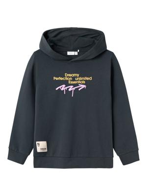 Name it winter sweater jongens - zwart - NkmPbrosan