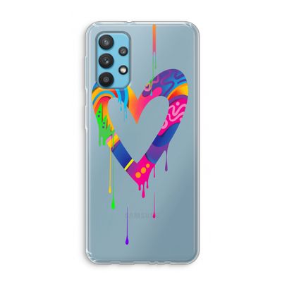 Melts My Heart: Samsung Galaxy A32 4G Transparant Hoesje