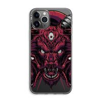 Hell Hound and Serpents: iPhone 11 Pro Max Transparant Hoesje