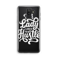 Hustle Lady: Samsung Galaxy J8 (2018) Transparant Hoesje