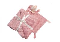 Gamberritos knuffeldoekje en deken 80 x 110 cm donker - thumbnail