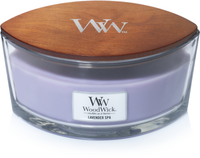 WW Lavender Spa Ellipse Candle - WoodWick