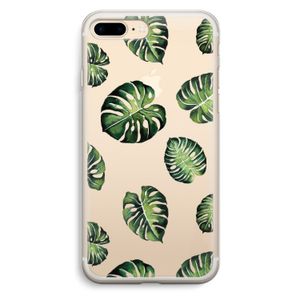Tropische bladeren: iPhone 7 Plus Transparant Hoesje