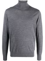 Ballantyne roll-neck fine-knit jumper - Gris - thumbnail