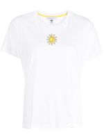 Mira Mikati t-shirt en coton à motif brodé - Blanc