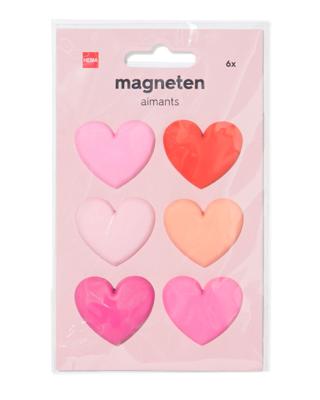 HEMA Magneten 3.5cm Hart - 6 Stuks