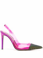 Alexandre Vauthier escarpins à bride arrière contrastante - Rose