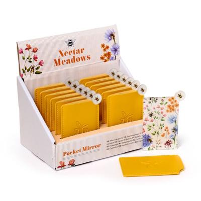 Nectar Meadows Bij Zakspiegeltje in hoes