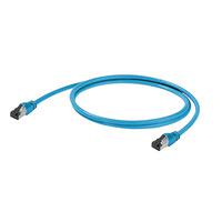 Weidmüller 2813820004 RJ45 Netwerkkabel, patchkabel CAT 5 SF/UTP 0.40 m Blauw 1 stuk(s)