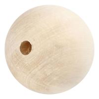Creativ Company Houten kraal 80 mm gatgrootte 12mm