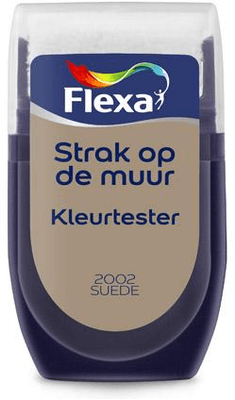 flexa strak op de muur muurverf tester 1525 roomwit 30 ml