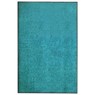 Deurmat wasbaar 120x180 cm cyaan