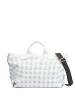 Nº21 sac à détails de perforations - Blanc