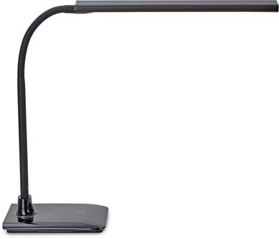 Maulpirro bureaulamp, LED, dimbaar, op voet, zwart