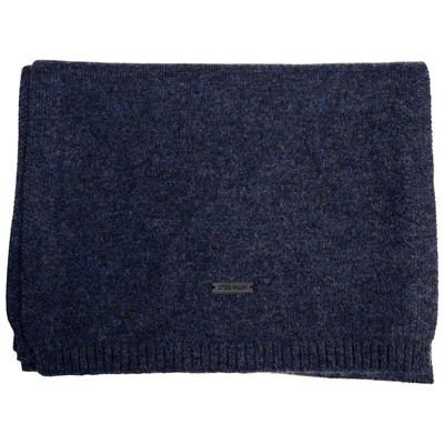 Stone Valley Navy Sjaal van Kasjmier en Wol voor Dames en Heren