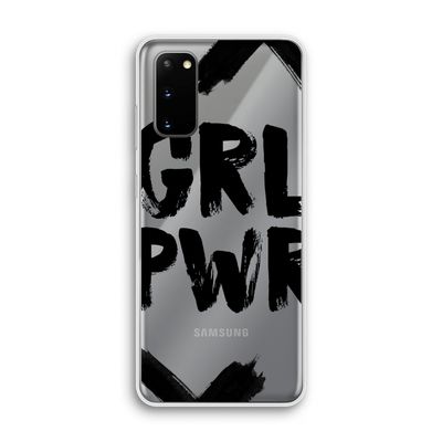 Girl Power #2: Samsung Galaxy S20 Transparant Hoesje