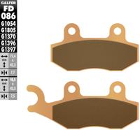 GALFER remblokken "fd086" brake pad fd086 g1396 sintered metal