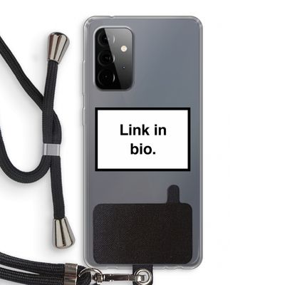 Link in bio: Samsung Galaxy A72 5G Transparant Hoesje met koord