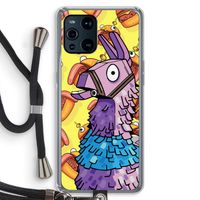 Loot Burger: Oppo Find X3 Transparant Hoesje met koord