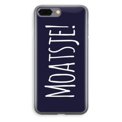 Moatsje!: iPhone 8 Plus Transparant Hoesje