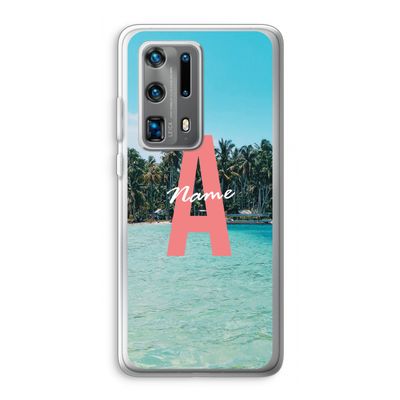 Pacific Dream: Huawei P40 Pro Plus Transparant Hoesje