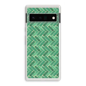 Moroccan tiles 2: Google Pixel 6 Pro Transparant Hoesje