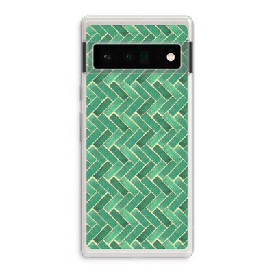 Moroccan tiles 2: Google Pixel 6 Pro Transparant Hoesje