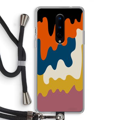 Baar A: OnePlus 8 Transparant Hoesje met koord