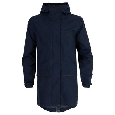 AGU GO Parka Kids Regenjas Essential Kids - Blauw - 134-140 - Waterdicht