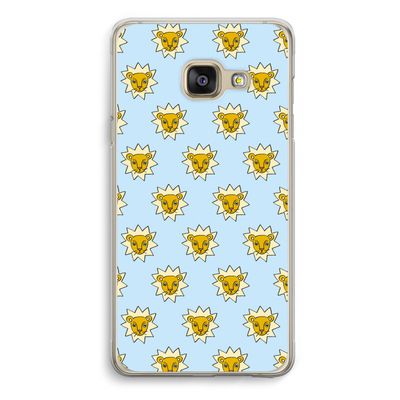Leeuwenkoppen: Samsung A3 (2017) Transparant Hoesje