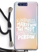 The prettiest: Honor 9 Transparant Hoesje met koord