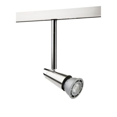 SG Zip Railspot 120mm 230V geb. staal 6W LED GU10 2700K 3025
